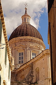 Cathedral, Velika gospa, Dubrovnik, Chorvátsko, kostol, Antique, Európa