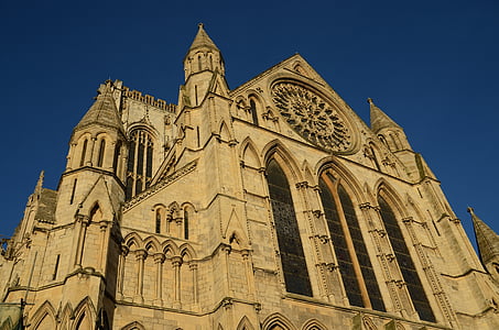 York minster, katedraali, kirkko, arkkitehtuuri, muistomerkki, rakennus, holvi