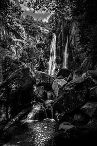 Wasserfall, Natur, Wasser, Flusslandschaft, Rock, in Südtirol, Landschaft