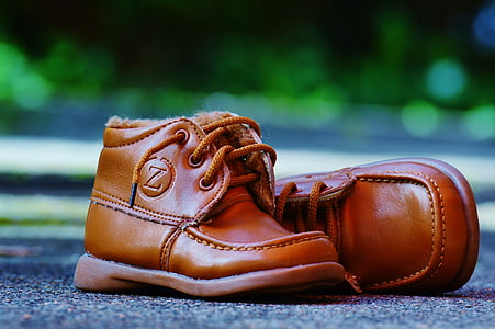Детская обувь, Детская обувь, коричневый, кожа, мило, кожаная обувь