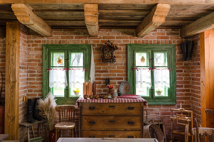 room, rural, old, country, home, indoor, wood - Material