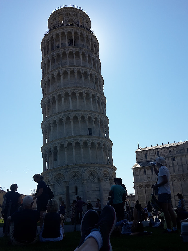 Tower, Pisa, rejse, ferie, storbyferie, turister, Italien