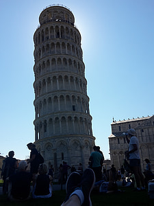 bokštas, Piza, kelionės, atostogų, miestas pertraukos, turistų, Italija