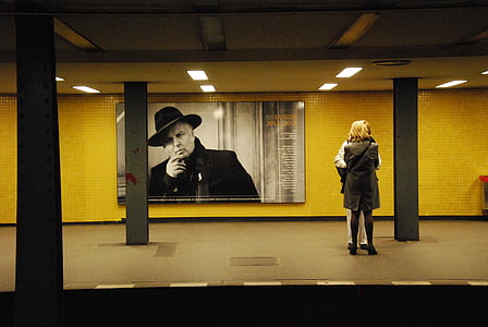 metro, Berlín, s bahn, Underground, Alemanya, gran ciutat, tren