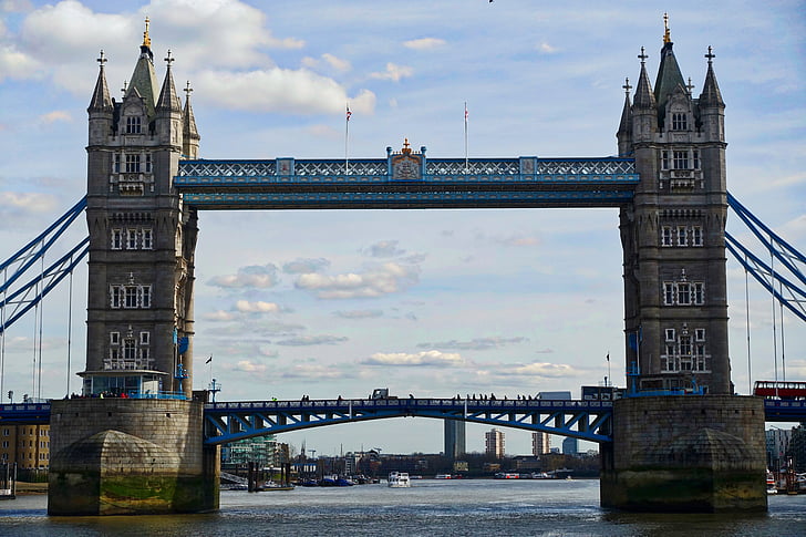 London bridge, Thames, landmärke, attraktion, turism, berömda, floden