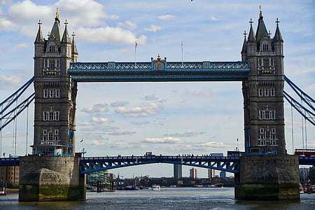 Лондонський міст, Темза, Орієнтир, атракціон, туризм, знаменитий, Річка