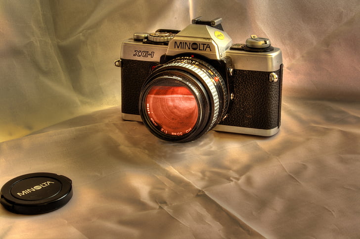 appareil photo, film, images, analogiques, Minolta x 7, enregistrement, image