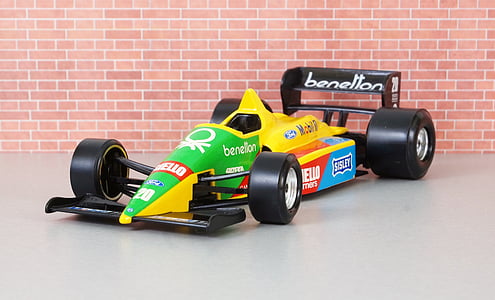 Benetton, Φόρμουλα 1, Μίχαελ Σουμάχερ, Auto, παιχνίδια, μοντέλο αυτοκινήτου, μοντέλο