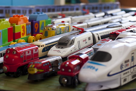 kereta api, mainan, kecepatan tinggi, olahraga, editorial