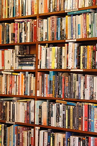 knihy, Knihovnička, číst, kniha, kolekce, uspořádání, Knihovna