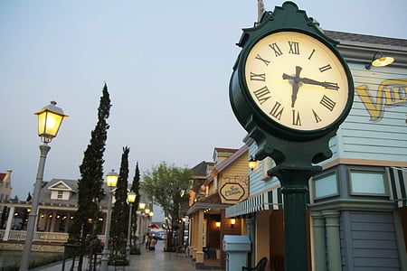 tempo, vintage, orologio, vecchio, Romano, architettura
