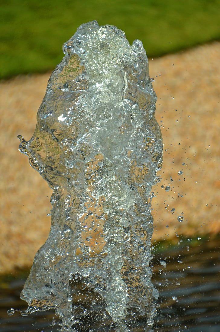 vandens, fontanas, vanduo Žaidimai, švirkšti, burbulas, šlapiame kelyje, putų
