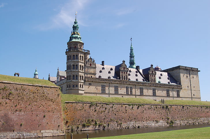 Castelo, Hamlet, Dinamarca, Helsingor