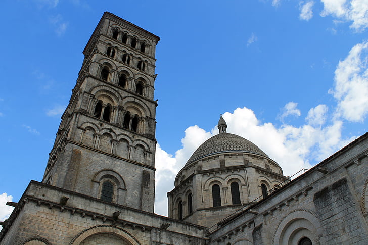 Angoulême, Catedrala Saint pierre, Biserica, Pierre, Franţa, cupola, Catedrala