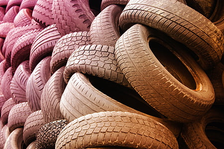 tyres, warehouse, dump, waste, separation, rubber, tire