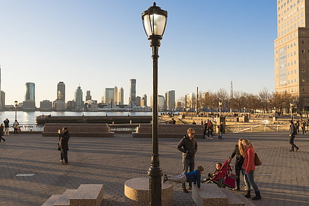 New york, Já?, Panorama, lidé, Městská scéna, Architektura, známé místo