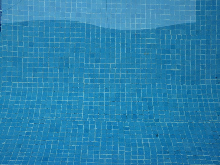 l'aigua, piscina, fons blau, blau, clar, netejar, piscina