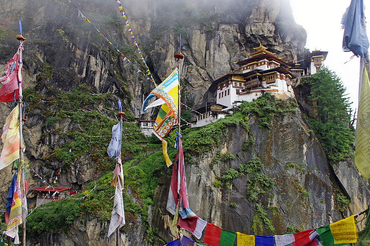 takshang, Bhutan, Tempel, Kloster, Asien, Buddhismus, Religion