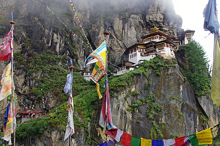 takshang, Bhutan, temppeli, luostari, Aasia, buddhalaisuus, uskonto