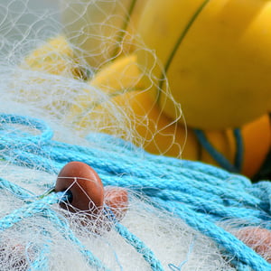buoy, float, net, fishing nets, france, fishing, fisherman