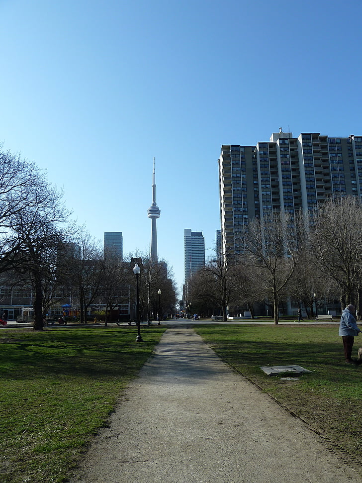Toronto, CN tower, Park