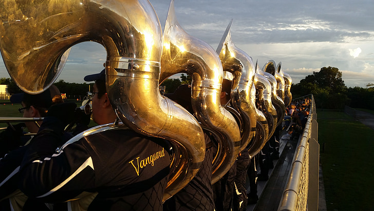 music, tuba, instrument, musical, brass, horn, band