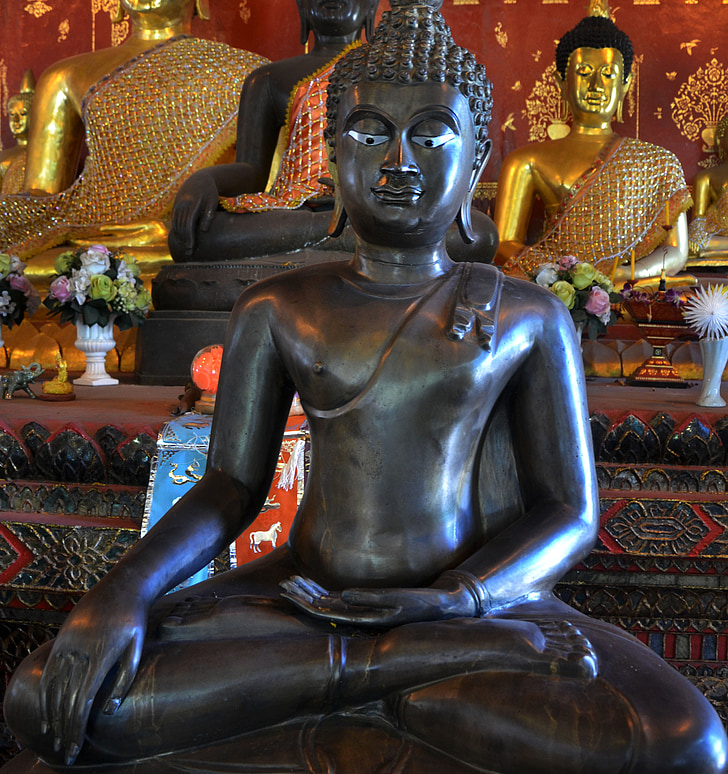 estátua, Buda, Tailândia, religião, Budismo, Ásia, religiosa