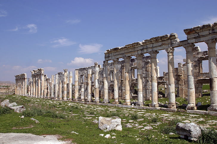 aphamia, byzantisch, Sirija, senovės miestai