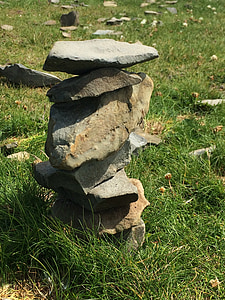 Írsko, slučka hlavy, kamene