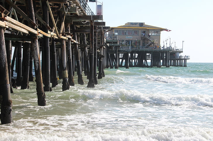 Statele Unite ale Americii, plaja Santa monica, plajă, Santa monica, Venice beach, California, vacanta
