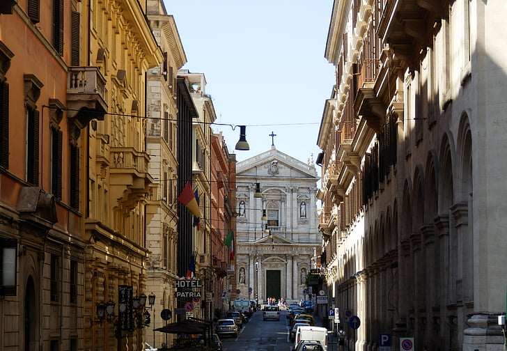 Róma, Európai, Olaszország, utazás, Európa, régi, építészet
