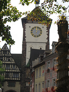 Freiburg, cidade, paisagem urbana, arquitetura, edifício, urbana, cidade de estudante