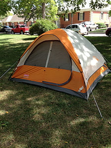 namiot, obóz, Park, Camping, odkryty, na zewnątrz, Natura