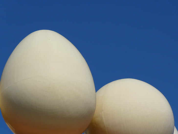 vajíčko, míč, Muzeum, Dalí, Figueras, Španělsko