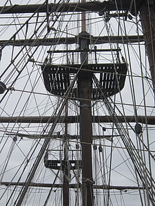 segling, Bridge, HALYARD, rep, mast, segelbåt, båt