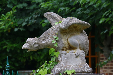 Gárgula, estátua, escultura, Pierre