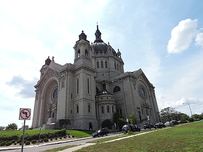 Basílica, Minneapolis, cúpula, l'església, arquitectura, edifici, punt de referència