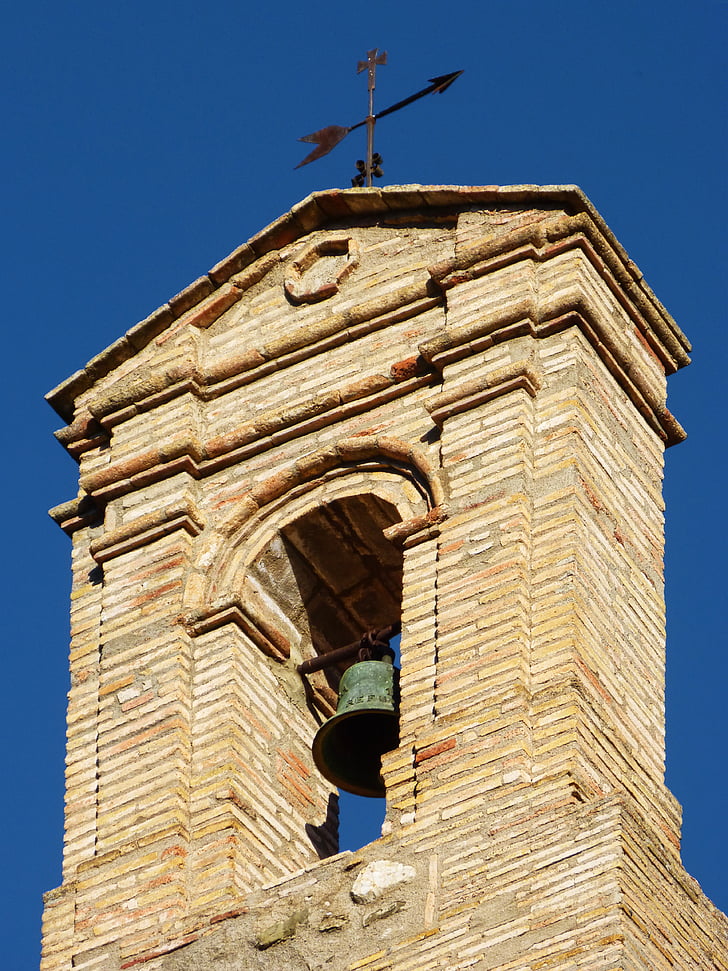 tour de la cloche, scirpe, campagne de, Ermitage, Église, architecture, Bell Tower - Tower