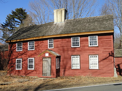 Benjamin, abt, maja, Andover, Massachusetts, Ajalooline, Salem nõiaprotsessidest