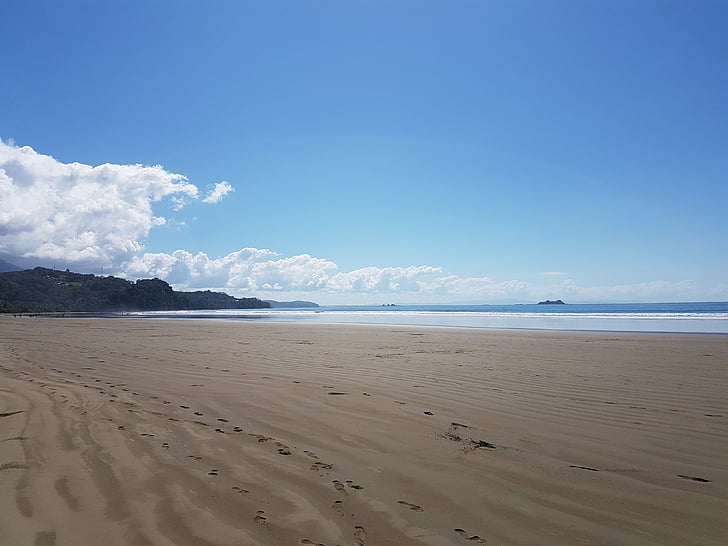 Beach, természet, Sky