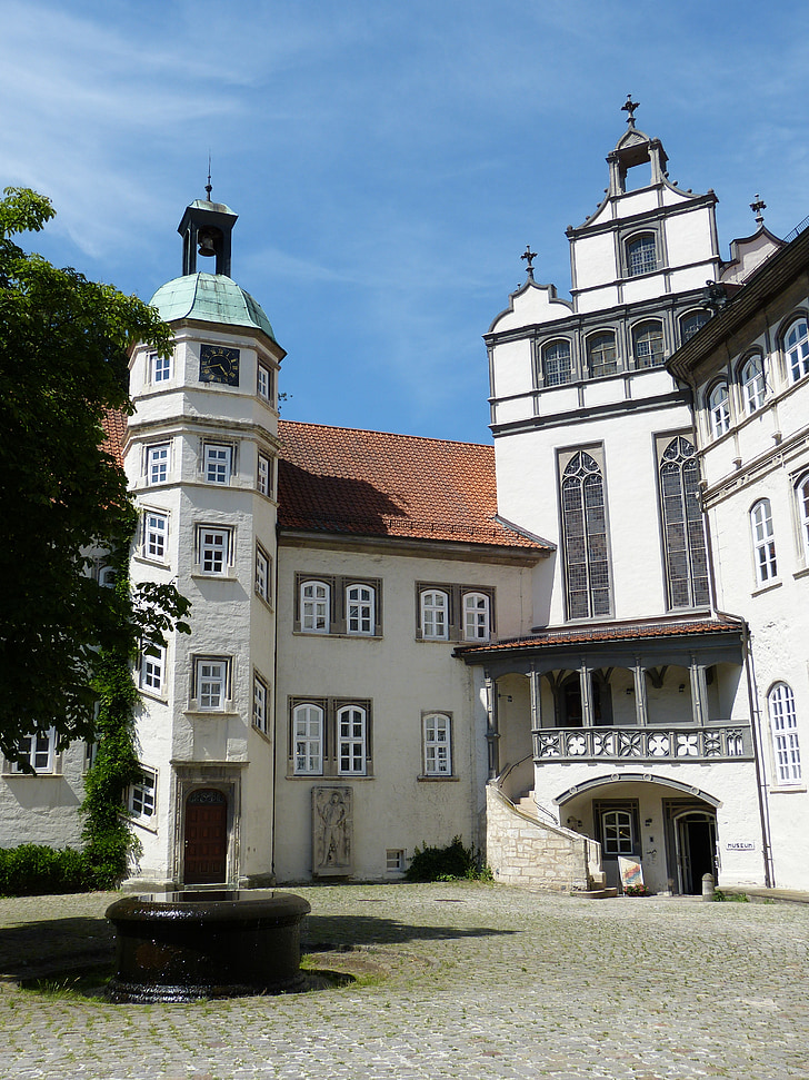 Gifhorn, Schloss, Palast, historisch, Gebäude, Architektur, Raum