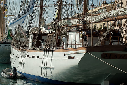 port, ambarcațiuni cu vele, barci, vele, navigare