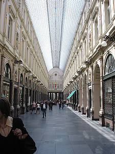 Galería, Bélgica, arquitectura, Bruselas, Arcade, Europa, edificio