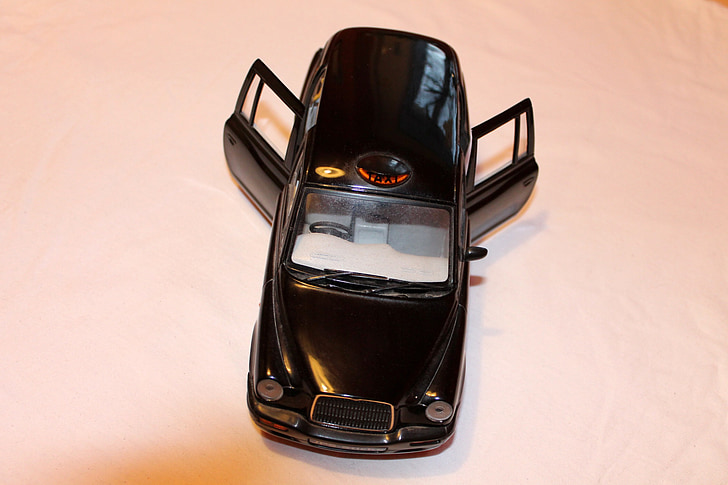 Mô hình xe hơi, Luân Đôn, xe taxi, màu đen, kim loại xe, đồ chơi, thu thập