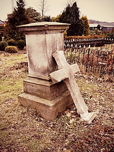 Grabstein, Friedhof, Gedenkstätte, Kreuz, Grab, Ort der Bestattung, Tod