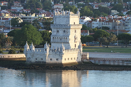 Torre, Belem, παγκόσμια κληρονομιά, Πορτογαλία, Ακτή, Λισαβόνα, Πύργος