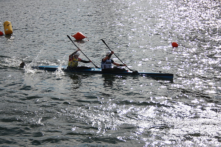 sport, canoë-kayak, eau, botte, Loisirs, sports nautiques, kayak