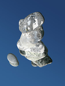 πέτρες, Βαλτική θάλασσα, στοιβάζονται, Πύργος, ισορροπία, απομονωμένη