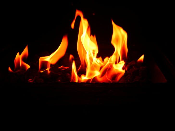 api, kenyamanan, Keluarga, panas, perapian, musim dingin, relaksasi