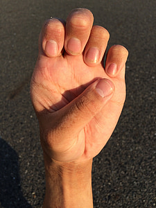 main, des ongles, poignet, mâle, Palm, jeune, Japonais